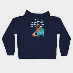 The earth will be more beautiful if we continue to maintain the environment sustainability Kids Hoodie